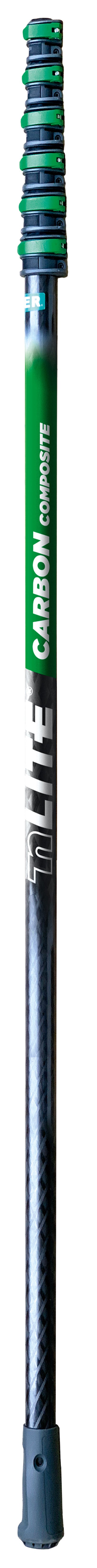 Perche télescopique nLITE Carbon Composite, 6 élements, 8,60m