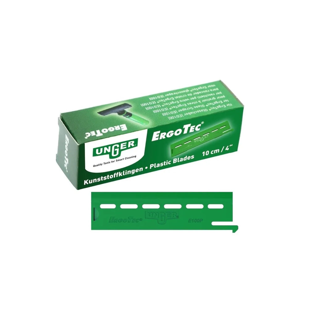 Lames en plastique de 10 cm grattoir à vitres
