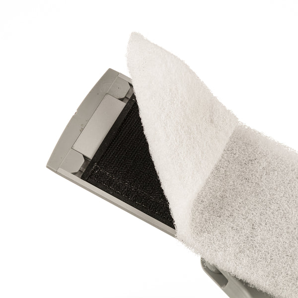 Pad à récurer abrasif pour enlever les grosses saletés
